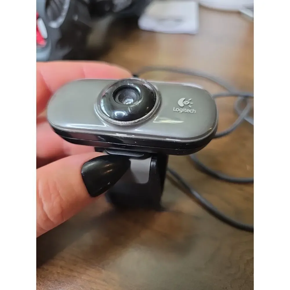 Logitech USB C210 Web Cam V-U0019 Zoom Skype‎ Online Video